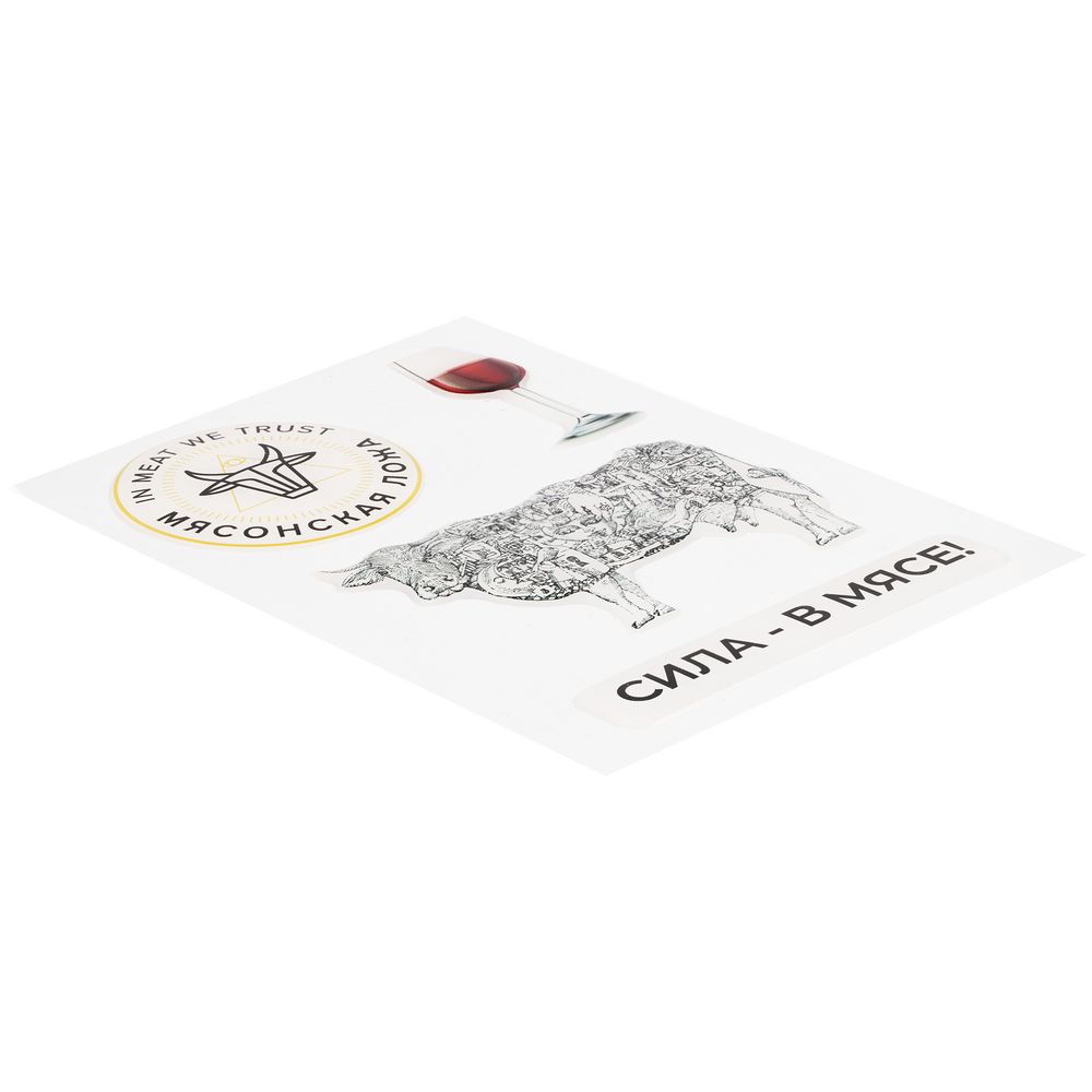 Объемные наклейки под смолой Sticker Pack на заказ-2