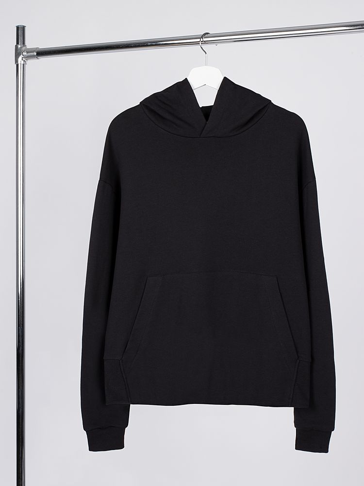 Худи оверсайз унисекс Kosmos, черное-1