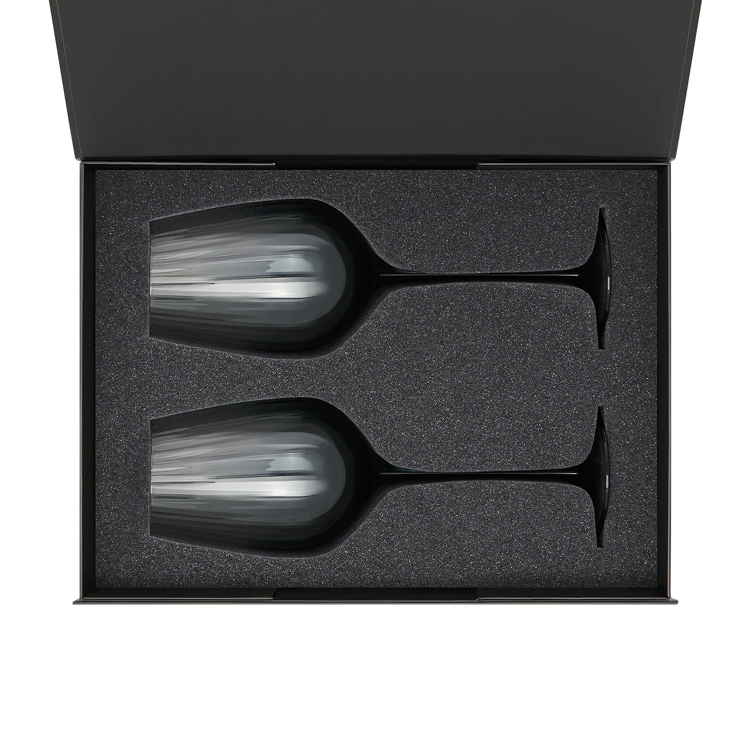 Ложемент под 2 бокала для вина (рифленое стекло) в среднюю коробку-трансформер (арт. 695721)-3