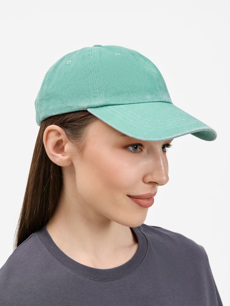 Бейсболка Berwi, зеленая-4