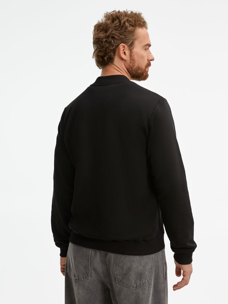 Бомбер унисекс Nuppu, черный-8