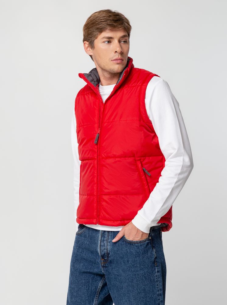 Жилет Warm красный-5