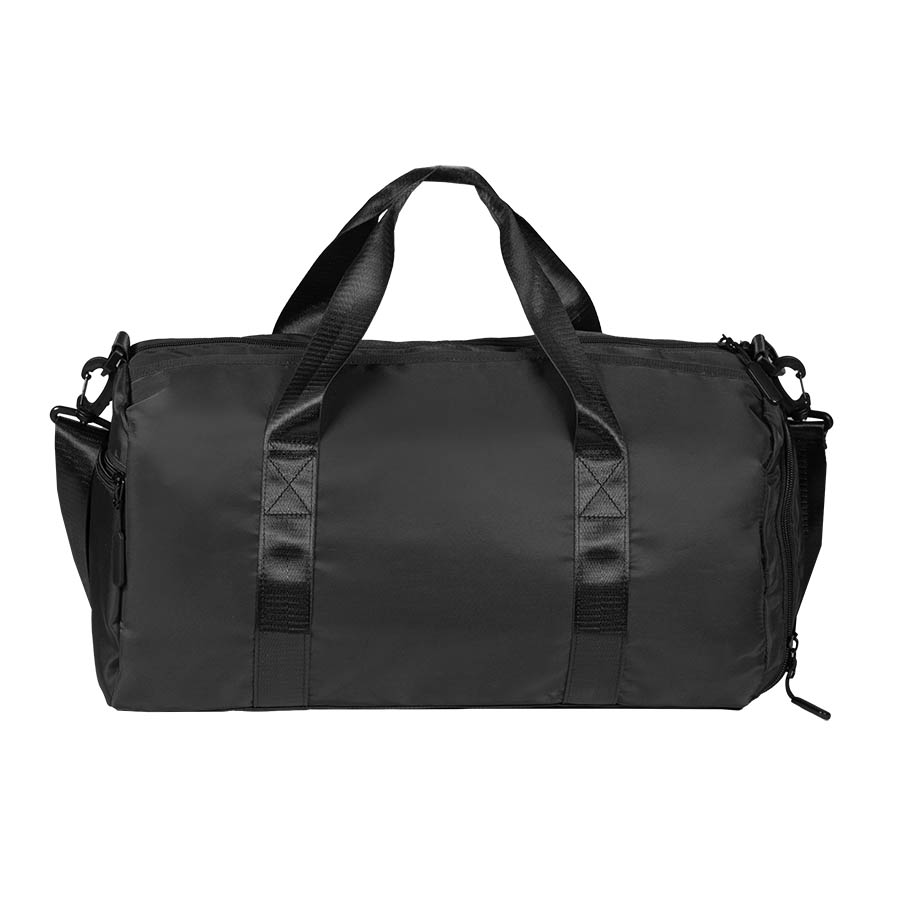 Сумка спортивная "Gym"; чёрная; 45х21х20 см; полиэстер, черный-0