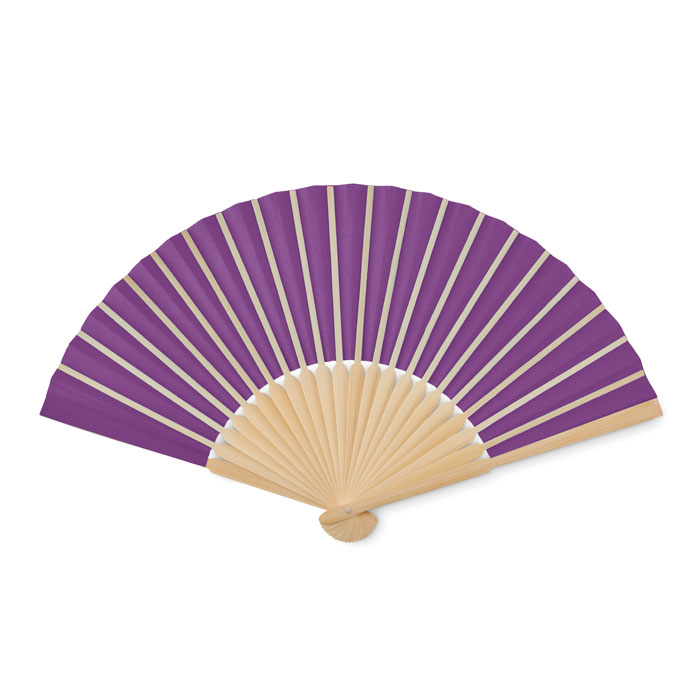 Manual hand fan, фиолетовый-2