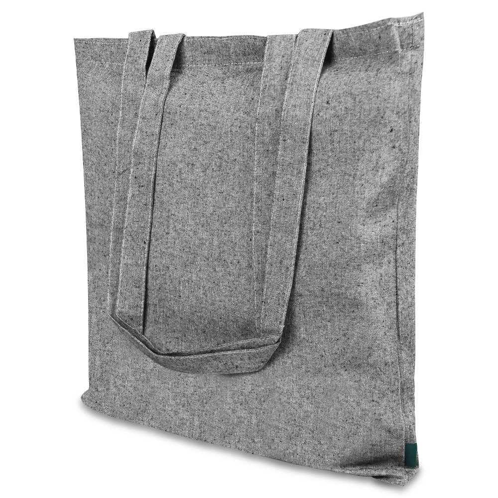 Сумка для покупок Caravan Recycled Melange 140 г/м², Серый-0