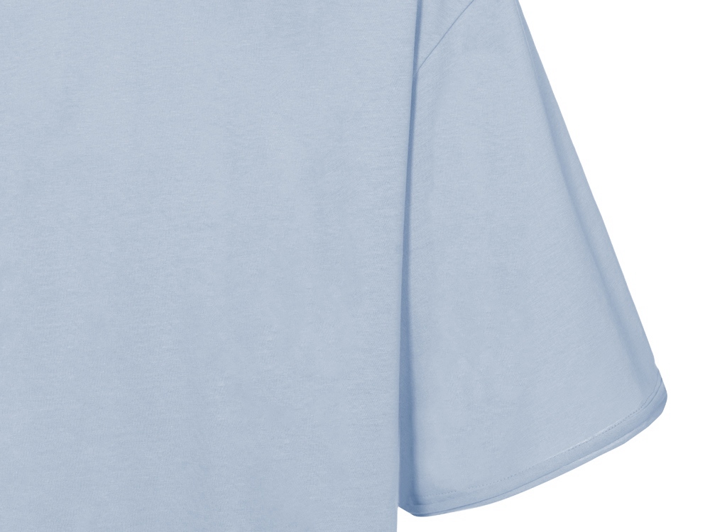 Футболка оверсайз Liyon унисекс, небесно-голубой-11