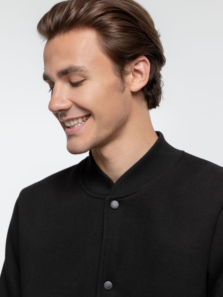 Бомбер Graduate, черный-6