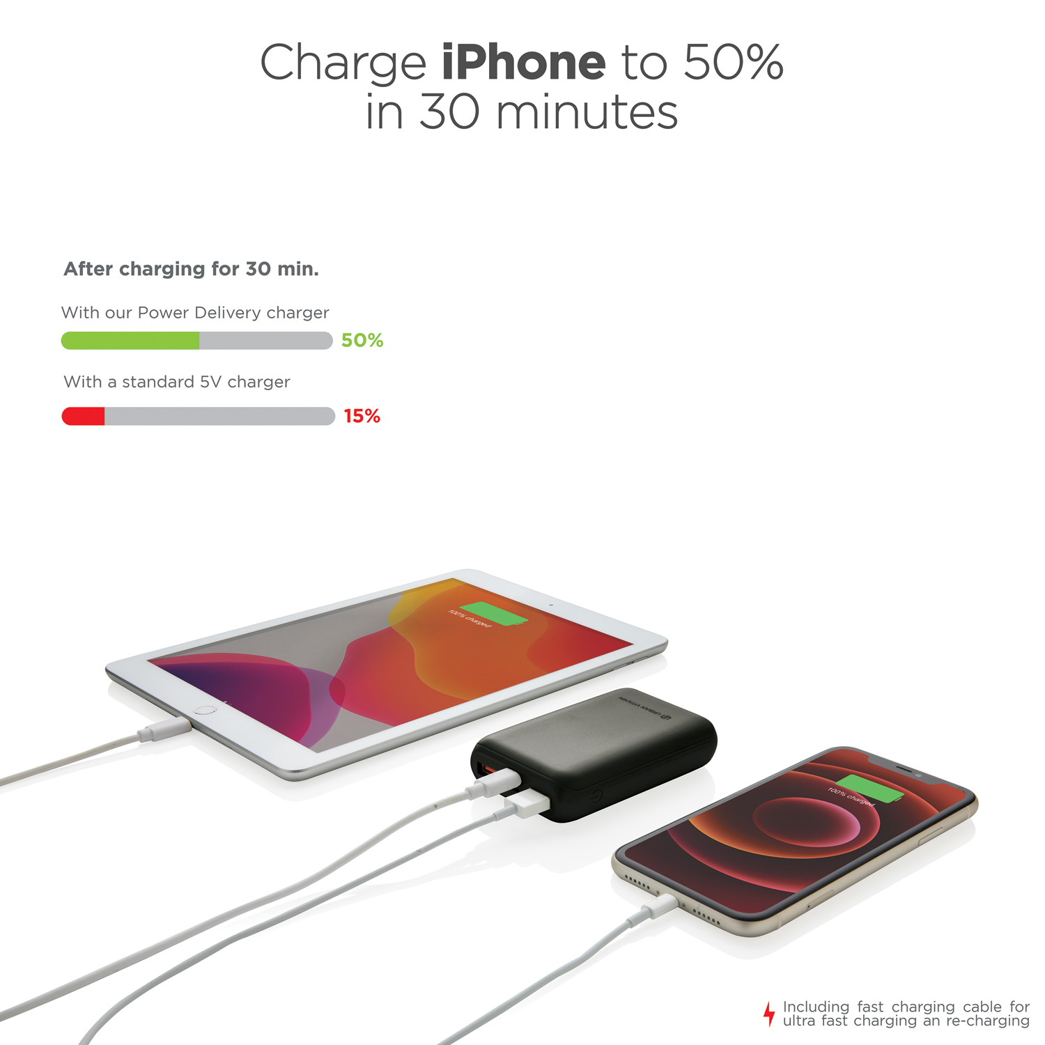 Внешний аккумулятор Urban Vitamin Alameda с быстрой зарядкой PD, 18 Вт, 10000 мАч-6