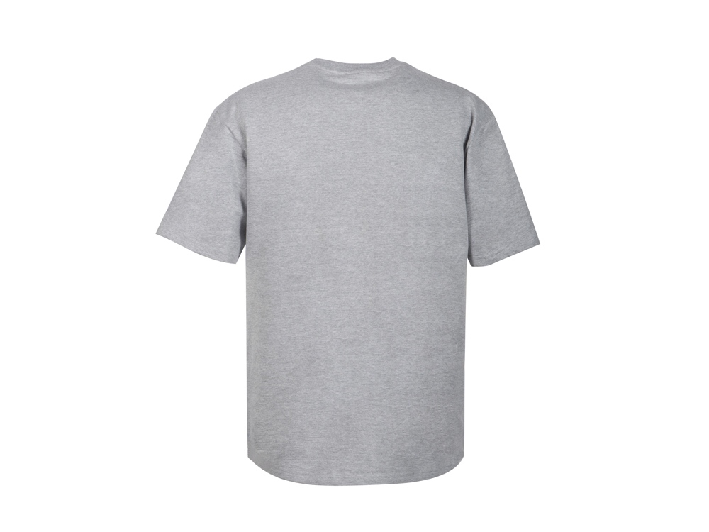 Футболка из френч терри Warsaw унисекс 220гр, серый меланж-9