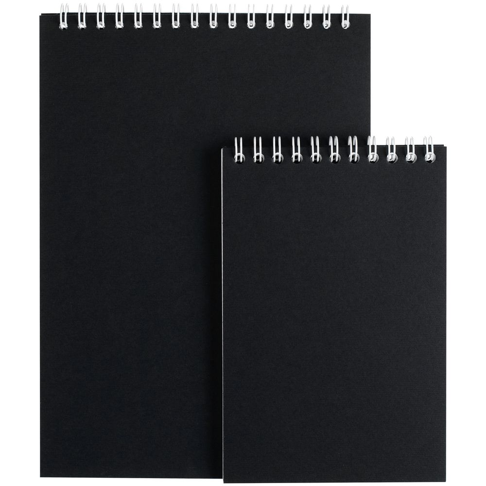 Блокнот Dali в клетку, черный-6