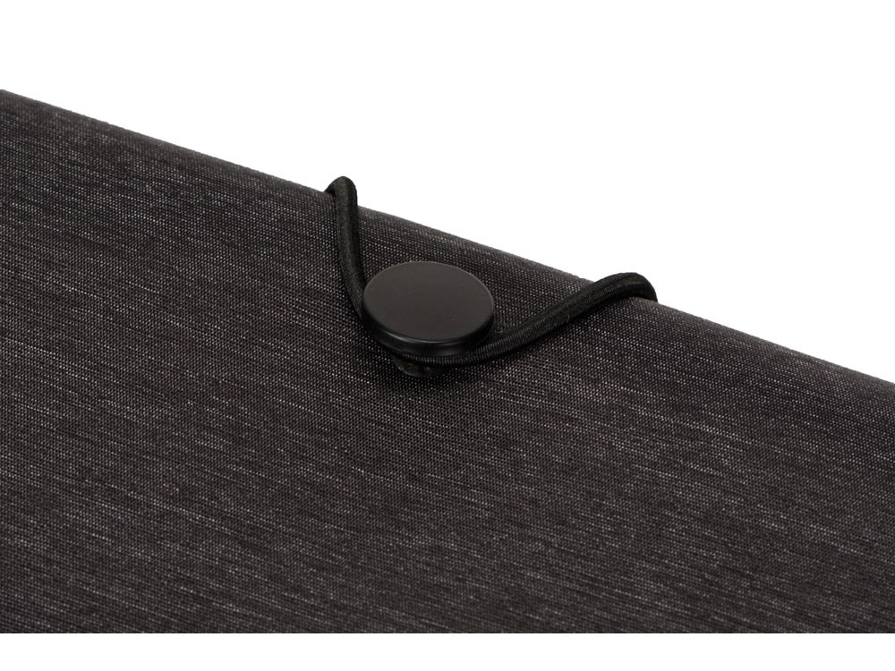 Органайзер District для электроники на резинке, темно-серый-4