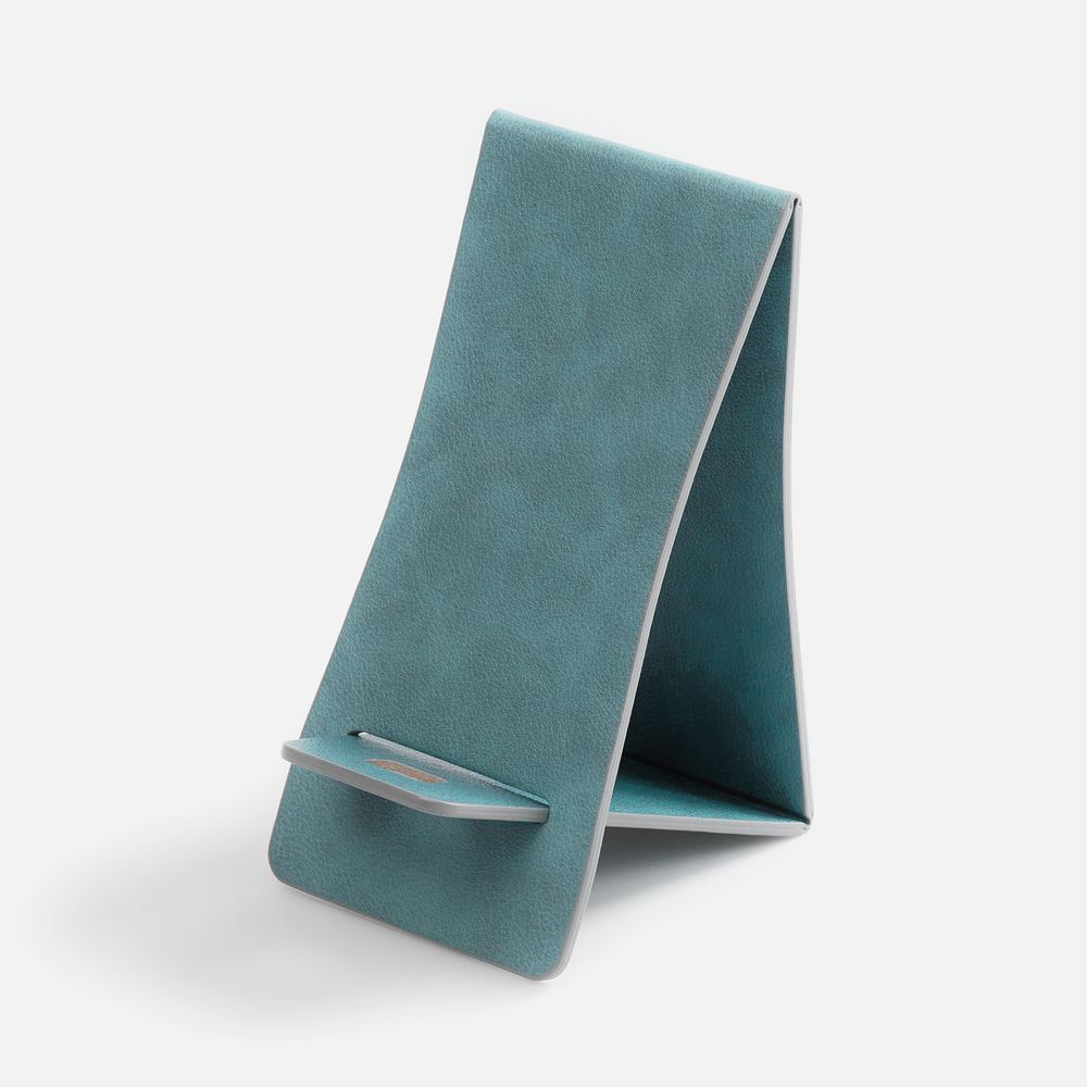 Подставка для телефона Petrus, голубая-0