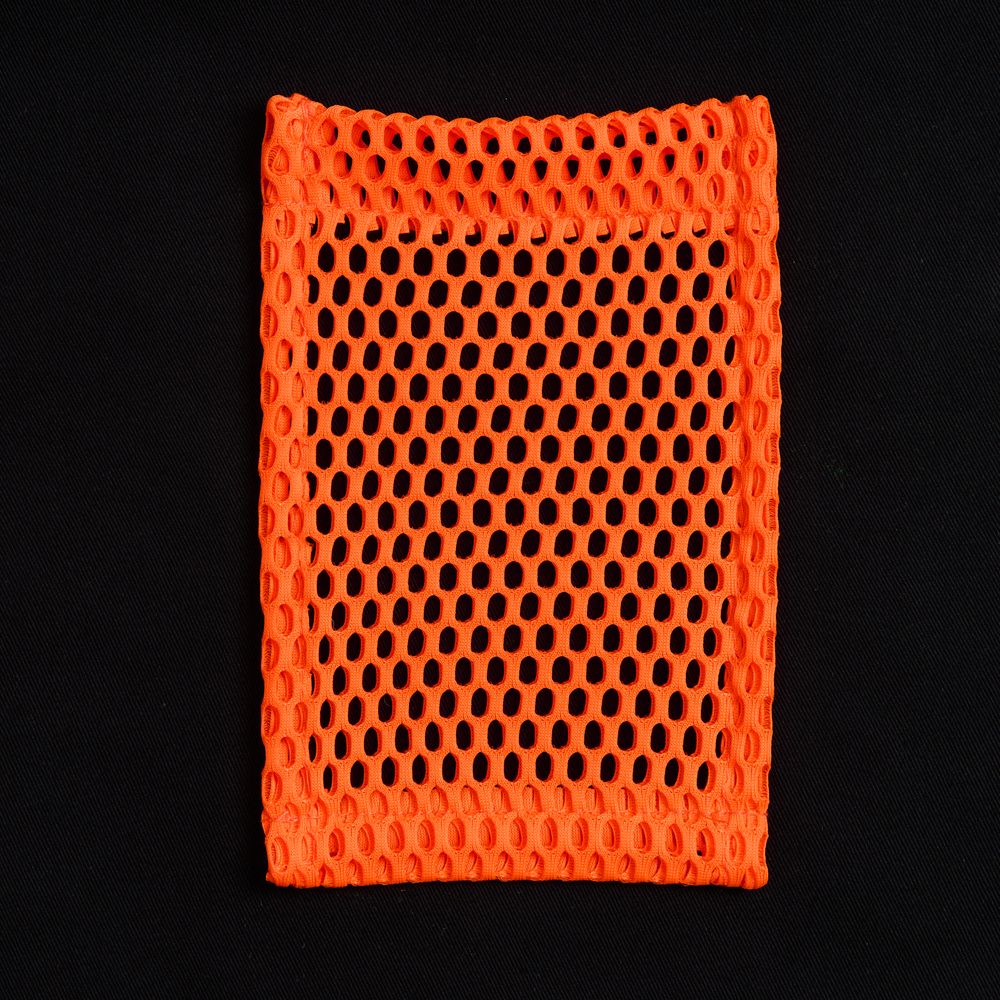 Карман из крупной сетки Pose, оранжевый неон-1