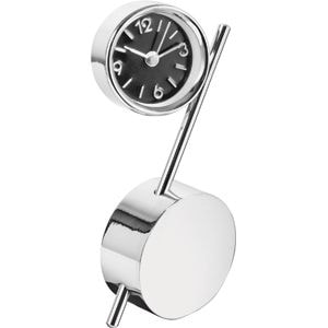 Часы настольные "Процент", серебристый-0