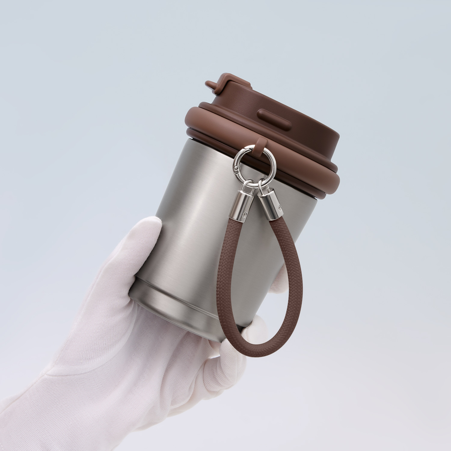 Термокружка вакуумная Сидней (Sydney), серебряная-7