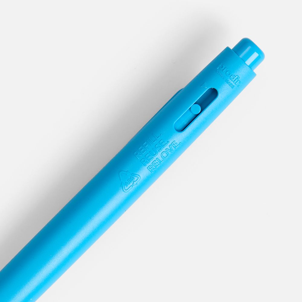 Ручка шариковая Prodir DS11 PMP, голубая-4