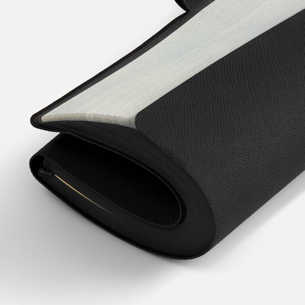 Ежедневник Peel Flex, недатированный, черный-5