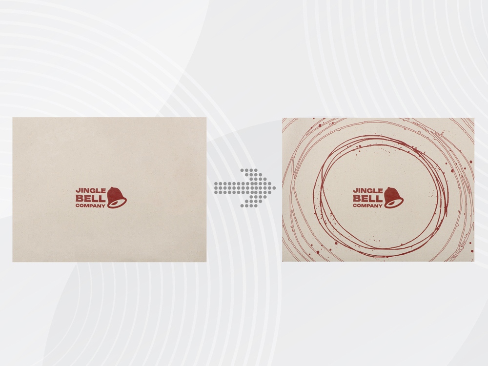 Сумка Donny с донной складкой и парусиновыми ручками, натуральный, с DTF (полноцвет)-2