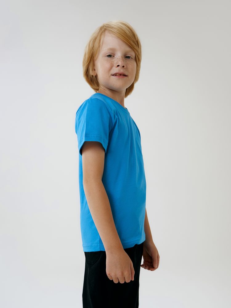 Футболка детская T-Bolka Kids, бирюзовая-4