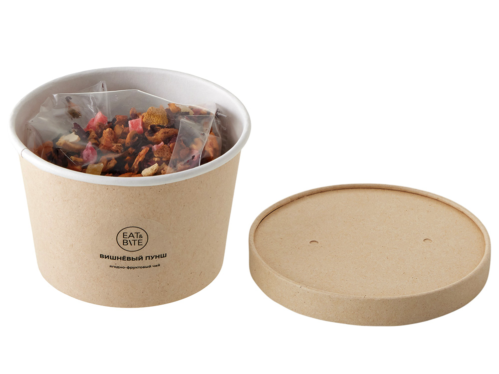 Чай травяной Вишневый пунш в картонном стаканчике, 50 гр.-2