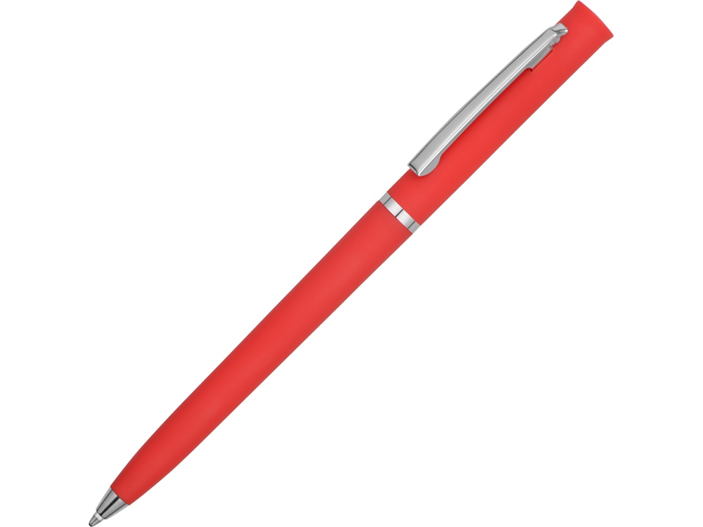 Ручка шариковая Navi soft-touch, красный-0