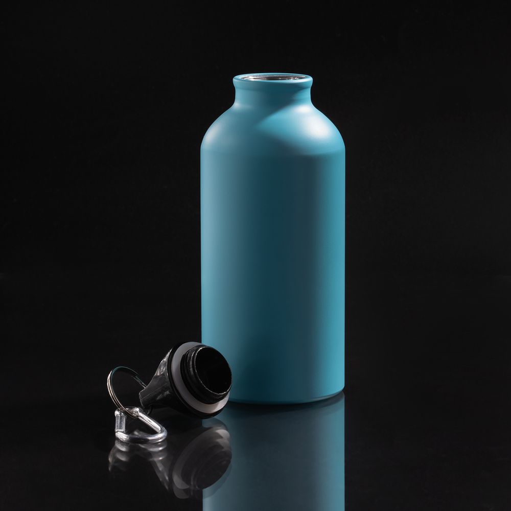 Бутылка для воды Funrun 400, светло-бирюзовая-2