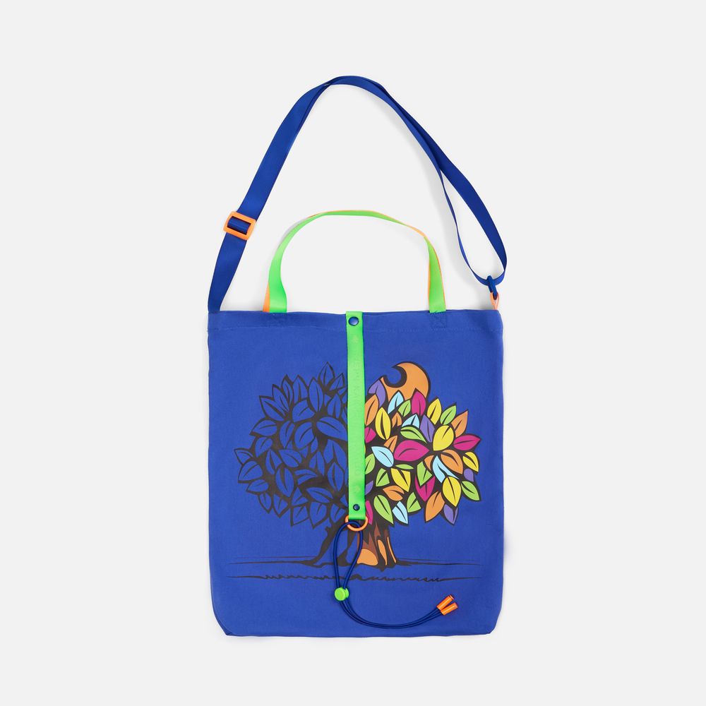 Стропа текстильная Fune 25 L, синяя, 130 см-2