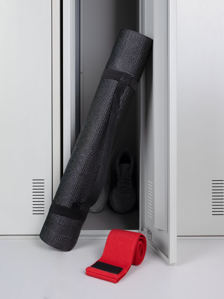 Коврик для фитнеса Flatland, черный-6