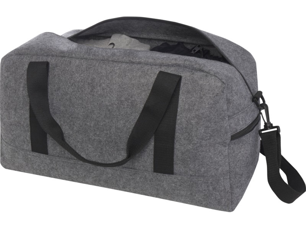 Спортивная сумка из переработанного материала Felta, 35 л, средне-серый-3
