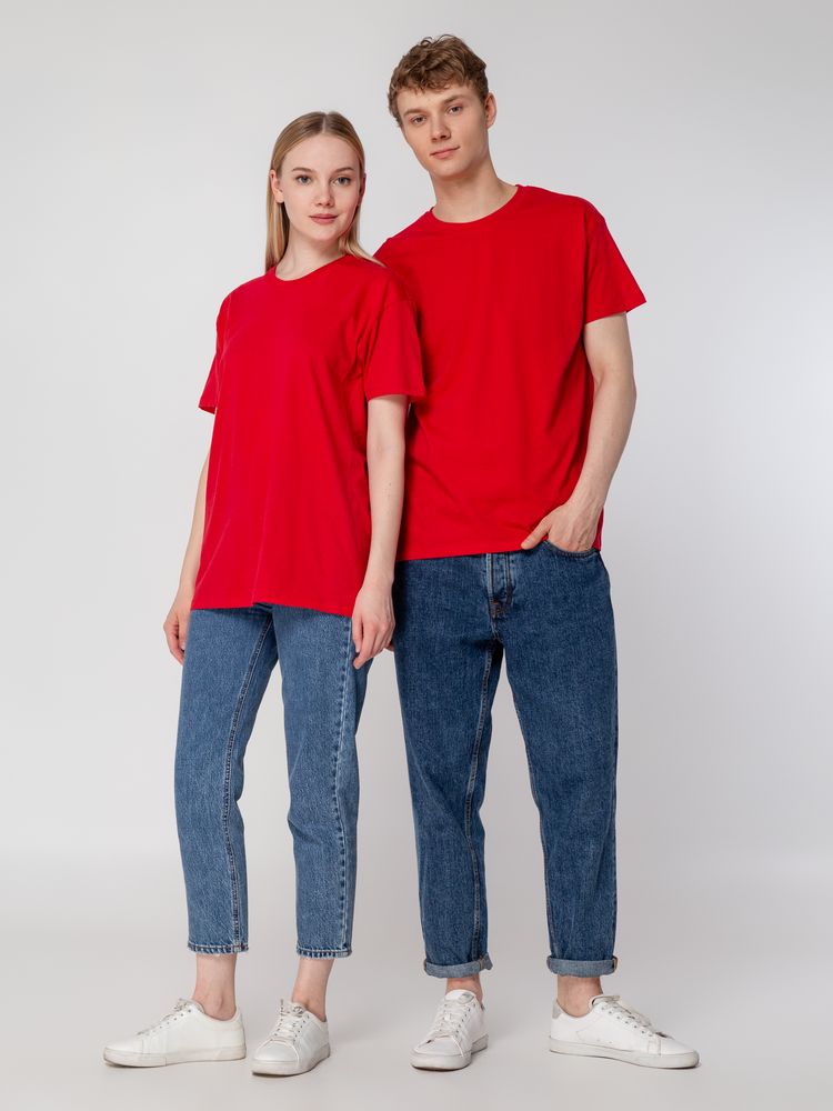 Футболка унисекс Regent 150, красная-5