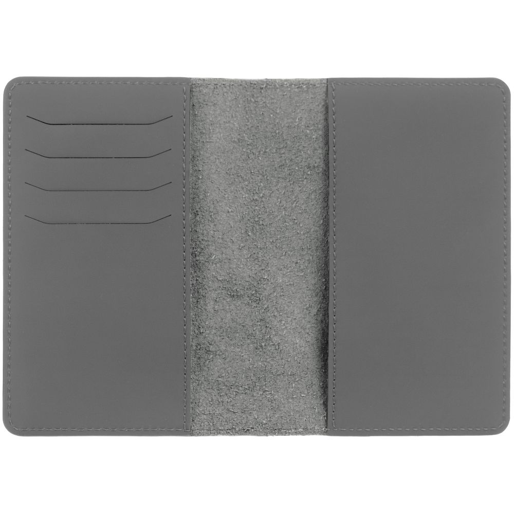 Обложка для паспорта Alaska, серая-1