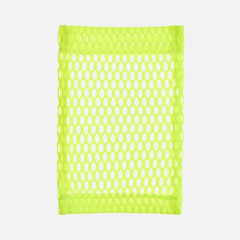 Карман из крупной сетки Pose, желтый неон-1