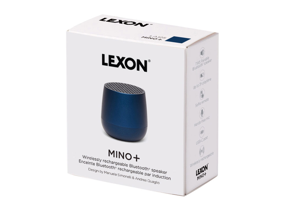 Колонка беспроводная Mino+, темно-серый-6