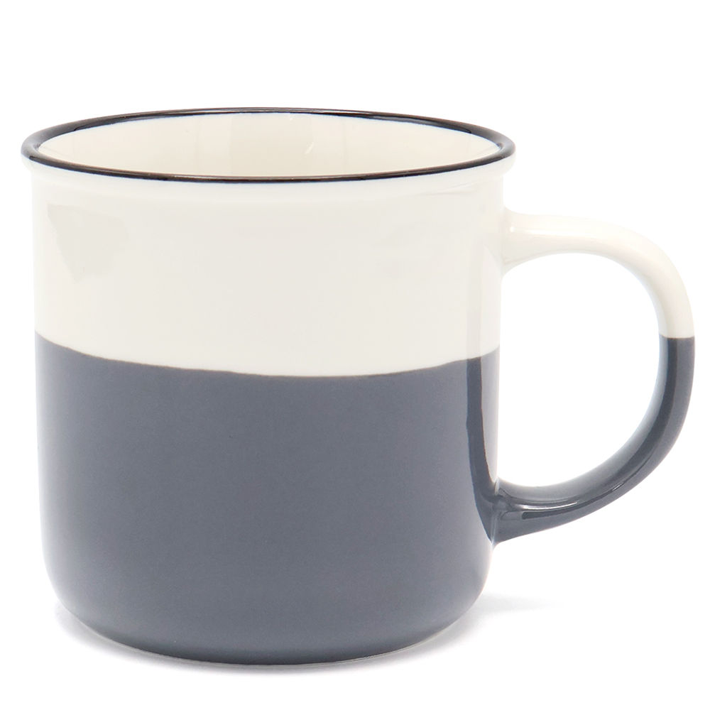 Кружка Wooster, бело-серая-0