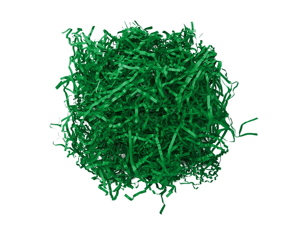 Бумажный наполнитель, 50 г., зеленый-0