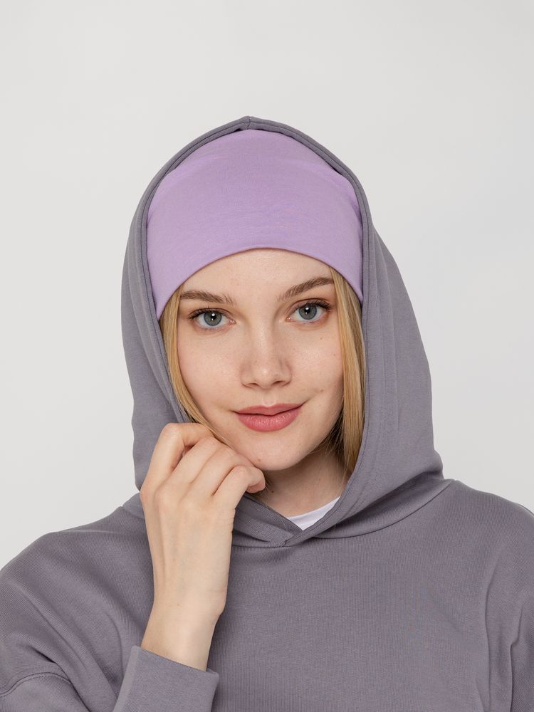 Шапка HeadOn, ver.2, сиреневая-5