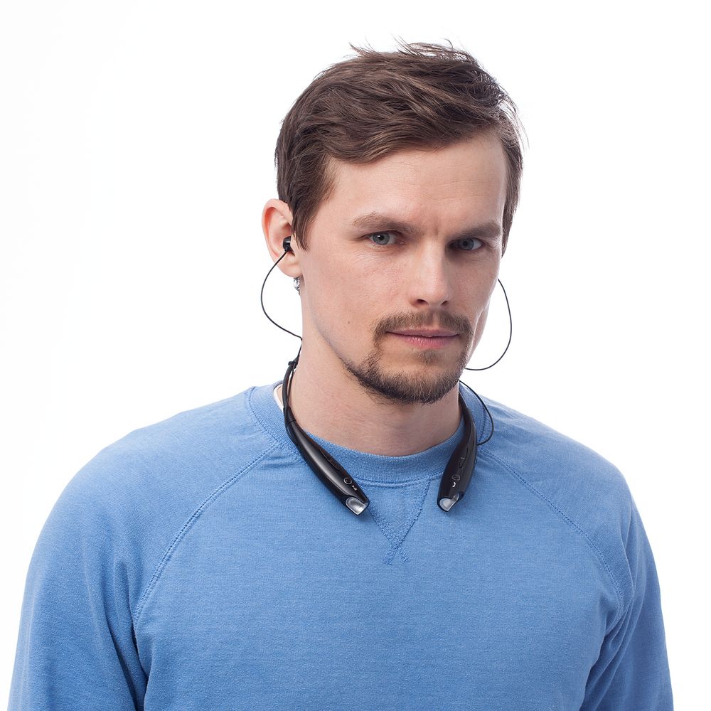 Bluetooth наушники stereoBand, ver.2, черные-5