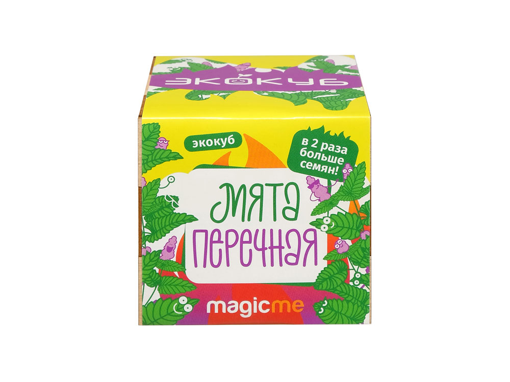 Набор для выращивания Экокуб Magicme Мята-2