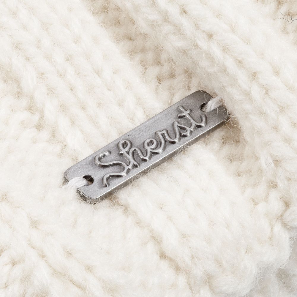 Шапка Loren, молочно-белая (ванильная)-3