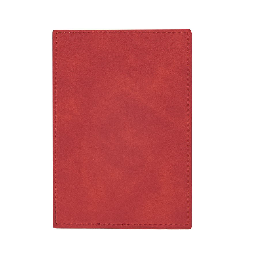 Чехол для автодокументов Luma, черный/красный, черный, красный-1