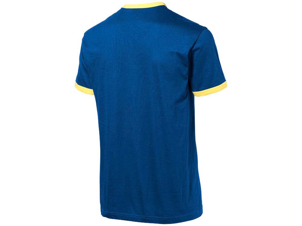 Футболка Adelaide мужская, синий/желтый-1