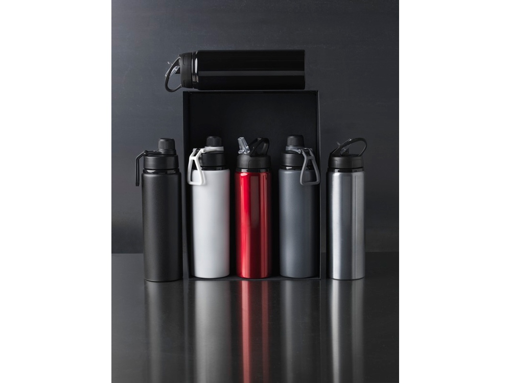 Спортивная бутылка Fitz объемом 800 мл, cиний-2