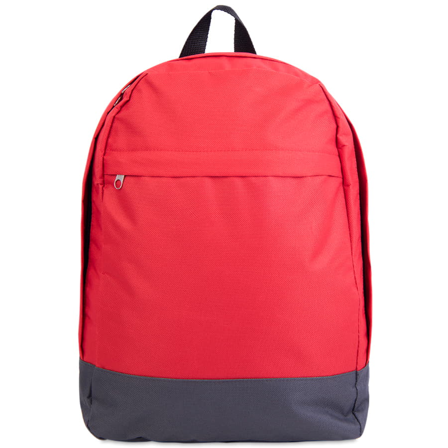 Рюкзак URBAN, красный, серый-1