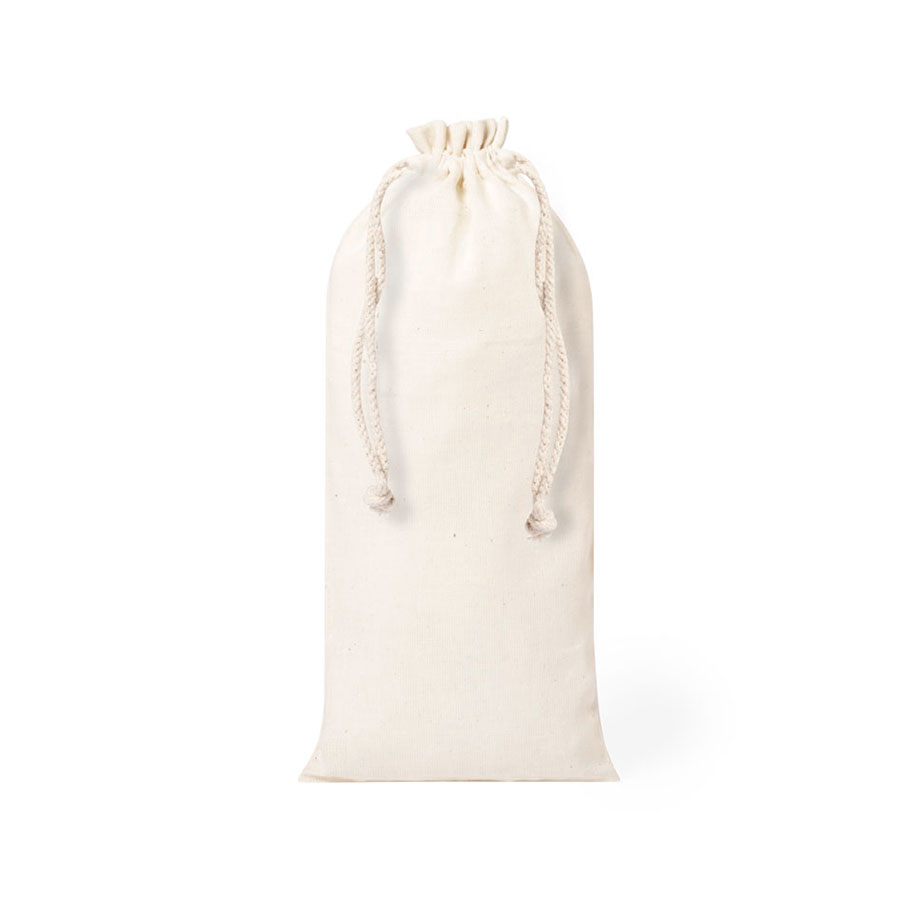 Мешочек для бутылки MARCEX, бежевый, 33x12 см, 100% хлопок, 105 г/м2, бежевый-0