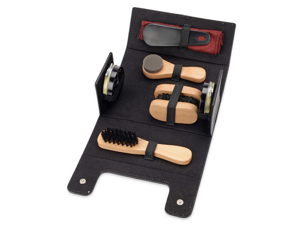 Набор для обуви Честер, черный, натуральный-0