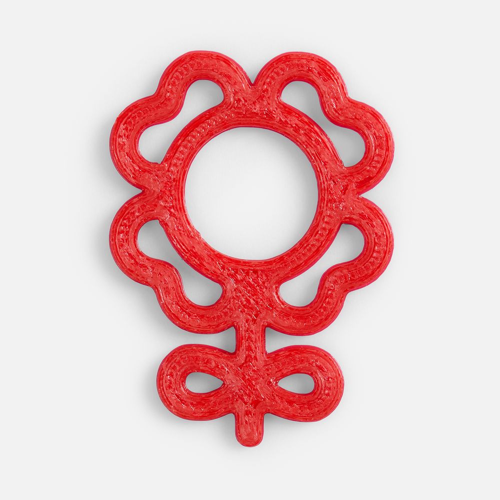 Подвеска Flora, 3D-печать на заказ, подсолнух-0