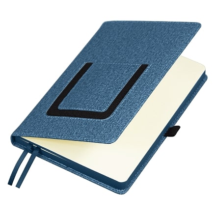 Ежедневник Smart Wallet Cambric A5, Синий-3