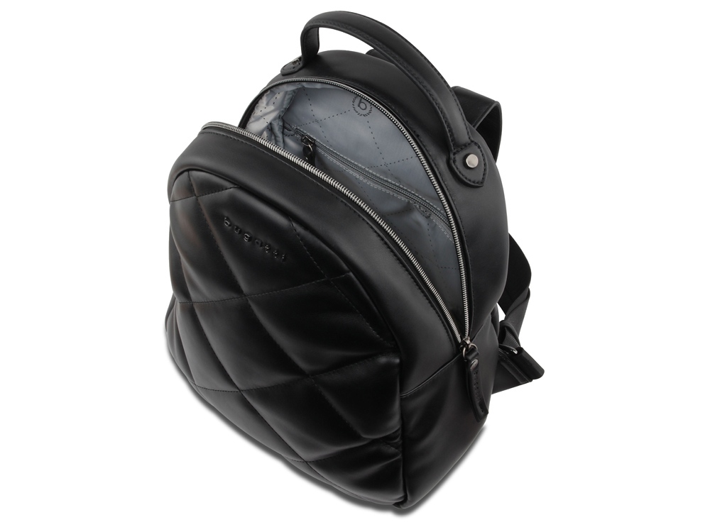 Рюкзак женский BUGATTI КАРА | CARA, чёрный, полиуретан, 25,5х11х27,5 см, 7 л-2