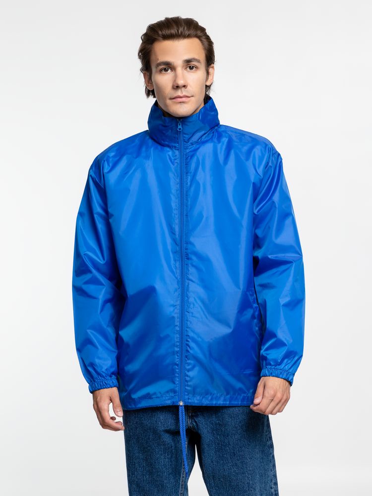 Ветровка унисекс Shift, ярко-синяя-3