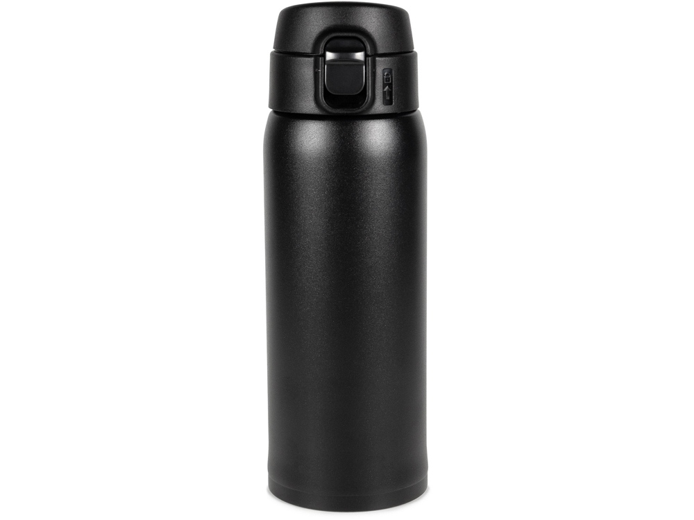 Термокружка Relaxika 701 (0,48 литра), черная (без лого)-0